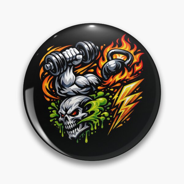 Item preview, Hardcore Fitness – Power and Fury designed and sold by ForeverPrintsOK.