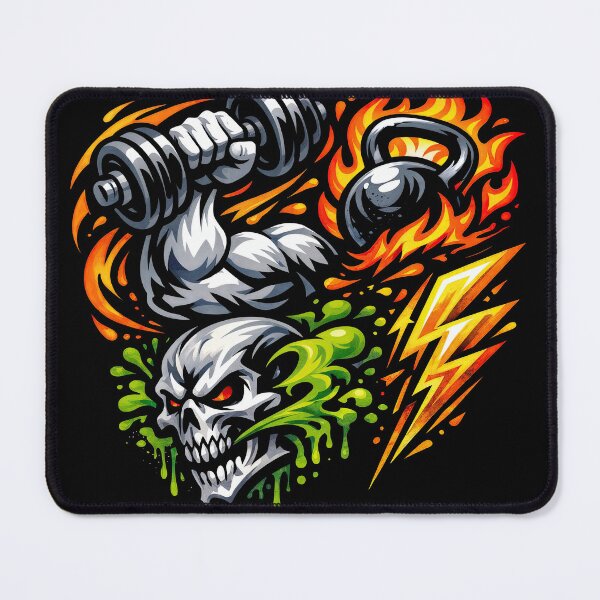 Item preview, Hardcore Fitness – Power and Fury designed and sold by ForeverPrintsOK.