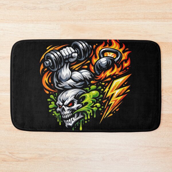 Item preview, Hardcore Fitness – Power and Fury designed and sold by ForeverPrintsOK.