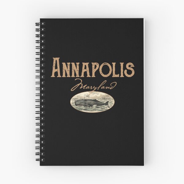Item preview, Annapolis Maryland Vintage Whale Design designed and sold by Futurebeachbum.