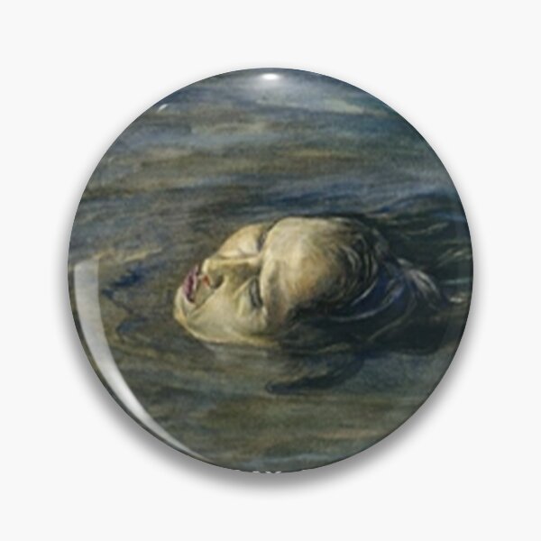 Item preview, Life Won’t Let Me Chill – Dramatic Water Art Meme designed and sold by sorryNOTsorry.brand.