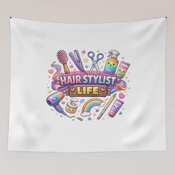 Item preview, Hair Stylist Life Cute Hairdresser Design designed and sold by MIArt Studio.