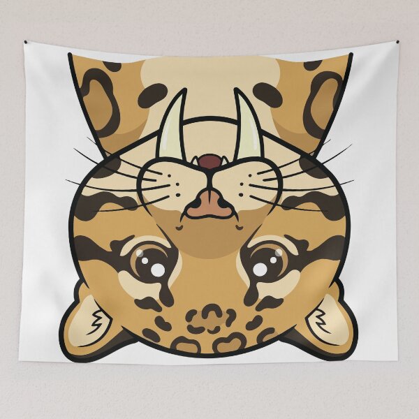 Item preview, Actually A Bat Confused Clouded Leopard Meme designed and sold by Petzzz.