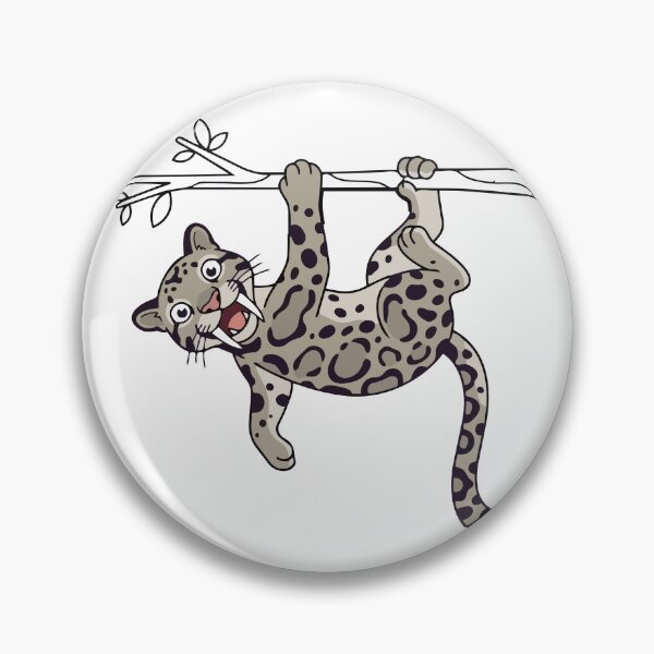 Item preview, Cute But Vampiric Funny Clouded Leopard designed and sold by Petzzz.
