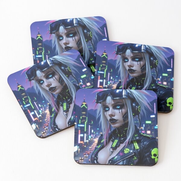 Item preview, Cybo City Punk Rock 3 designed and sold by Paintcave_artstudio.
