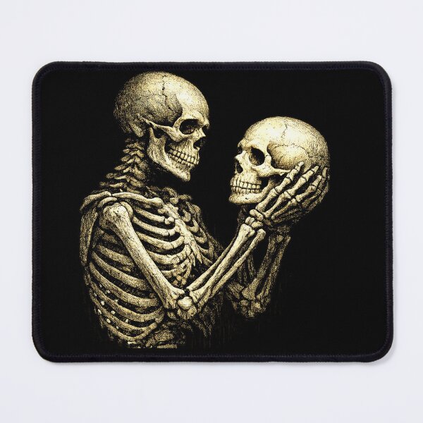 Item preview, Skeleton Holding Skull Gothic Dark Anatomy Vintage Macabre Bone Study designed and sold by designleon19.