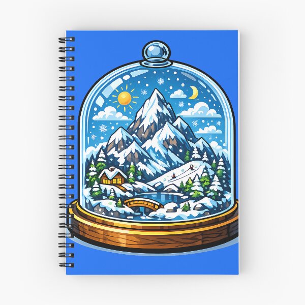 Item preview, World of Snowy Mountains under a Glass Dome designed and sold by kyokugen.