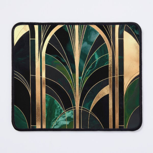 Item preview, Emerald Art Deco Reverie designed and sold by spanev.