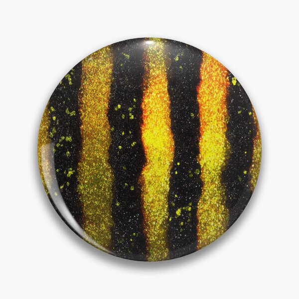 Item preview, Black Gold Glitter Stripes designed and sold by bubblegoth.
