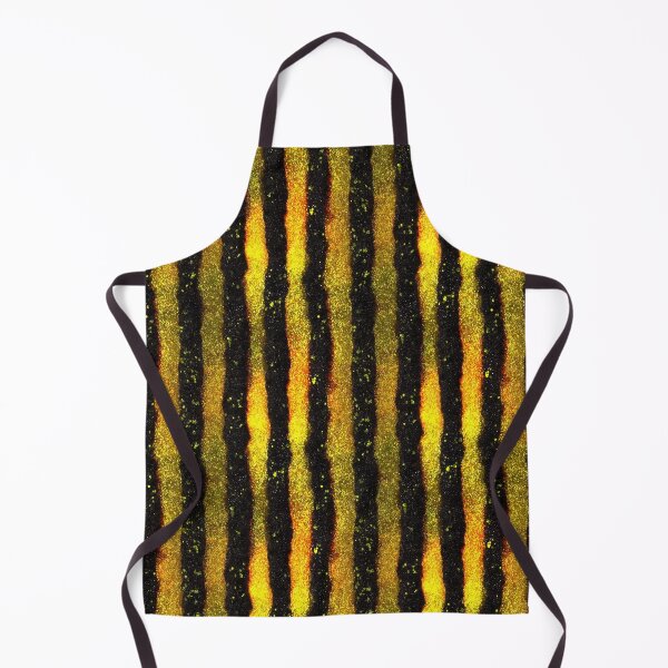 Item preview, Black Gold Glitter Stripes designed and sold by bubblegoth.