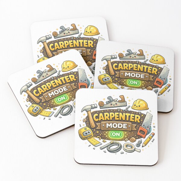 Item preview, Carpenter Mode On Funny Carpenter Design designed and sold by MIArt Studio.