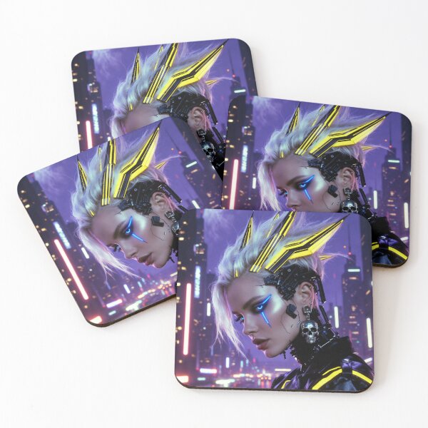 Item preview, Cybo City Punk Rock 4 designed and sold by Paintcave_artstudio.