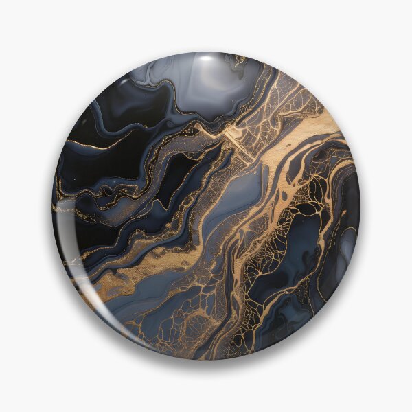 Item preview, Midnight Gold Veins designed and sold by spanev.