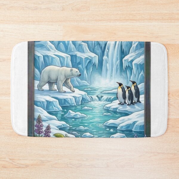 Item preview, Penguins and polar bears designed and sold by PP&RAINBOW SHOP.
