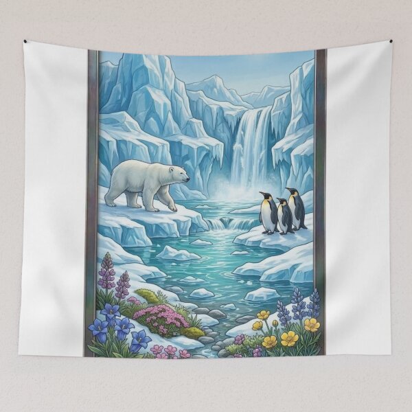 Item preview, Penguins and polar bears designed and sold by PP&RAINBOW SHOP.