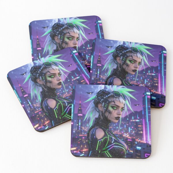 Item preview, Cybo City Punk Rock 5 designed and sold by Paintcave_artstudio.