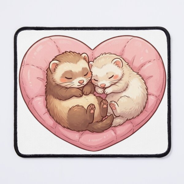 Item preview, Loving ferrets designed and sold by Luminish.