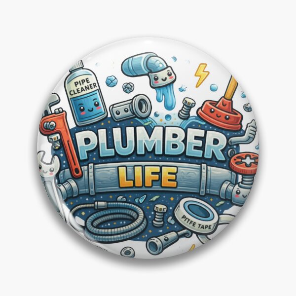 Item preview, Plumber Life Funny Plumber Work Design designed and sold by MIArt Studio.