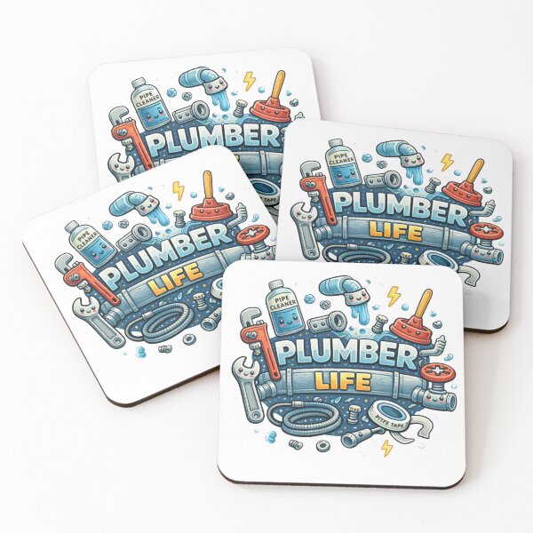 Item preview, Plumber Life Funny Plumber Work Design designed and sold by MIArt Studio.