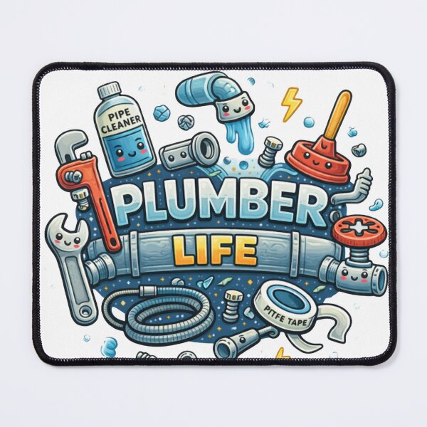 Item preview, Plumber Life Funny Plumber Work Design designed and sold by MIArt Studio.