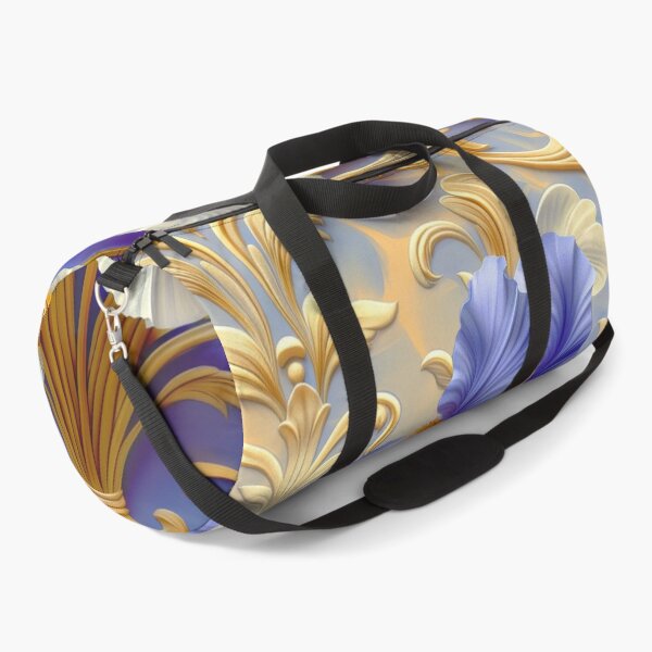 Item preview, Blue and White Iris Floral Art designed and sold by MargaretWiktor.