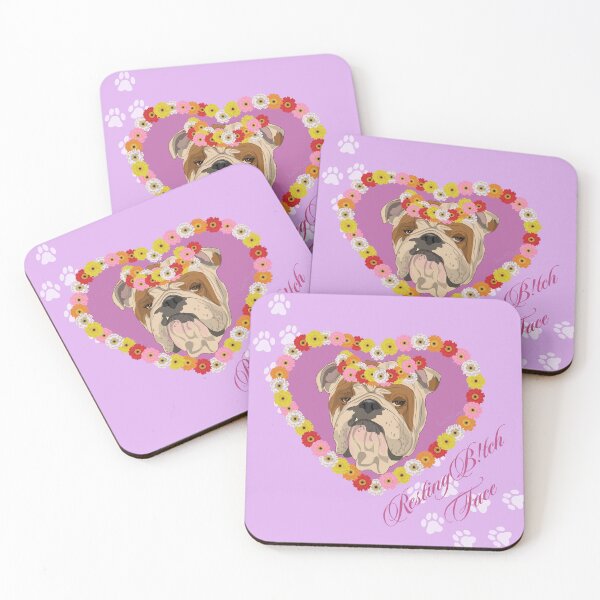 Item preview, Resting B!tch Face Bulldog designed and sold by kerriestuff.