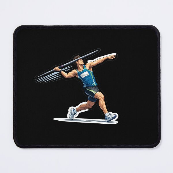 Item preview, Javelin Throw Athlete Transparent Sticker designed and sold by Trigart-art.