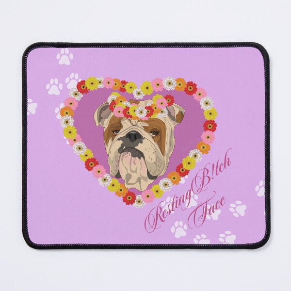 Item preview, Resting B!tch Face Bulldog designed and sold by kerriestuff.
