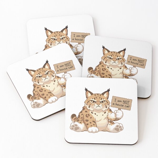 Item preview, The Spicy House Cat Funny Bobcat Meme designed and sold by Petzzz.