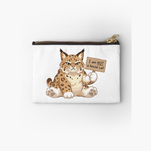 Item preview, The Spicy House Cat Funny Bobcat Meme designed and sold by Petzzz.