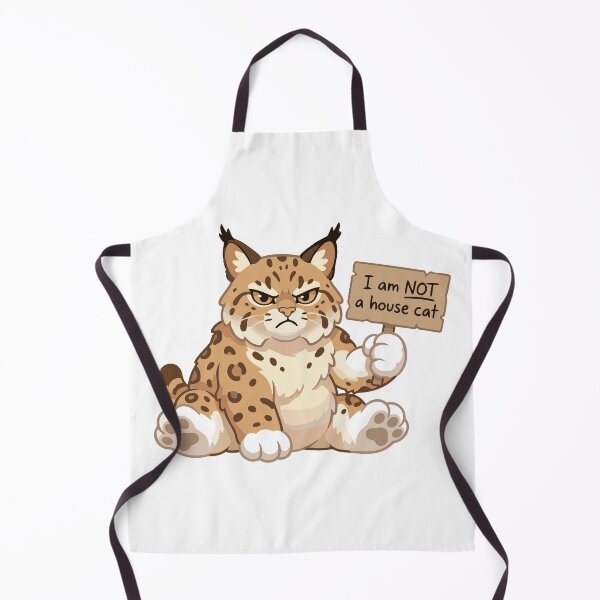 Item preview, The Spicy House Cat Funny Bobcat Meme designed and sold by Petzzz.