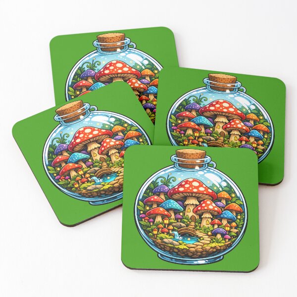 Item preview, Magic Mushroom Forest in a Terrarium designed and sold by kyokugen.