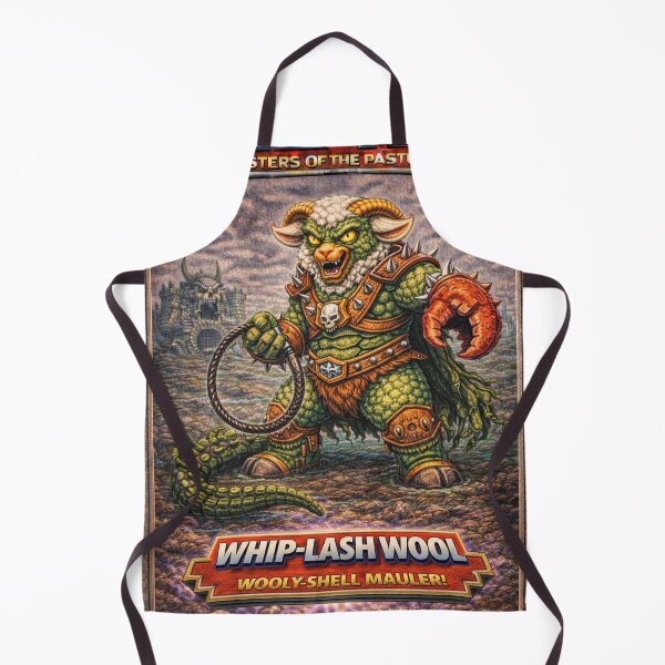 Item preview, Whip-Lash Wool, Wooly-Shell Mauler of the Mire | Sheep-Man Sheepism Parody designed and sold by Thpoar.