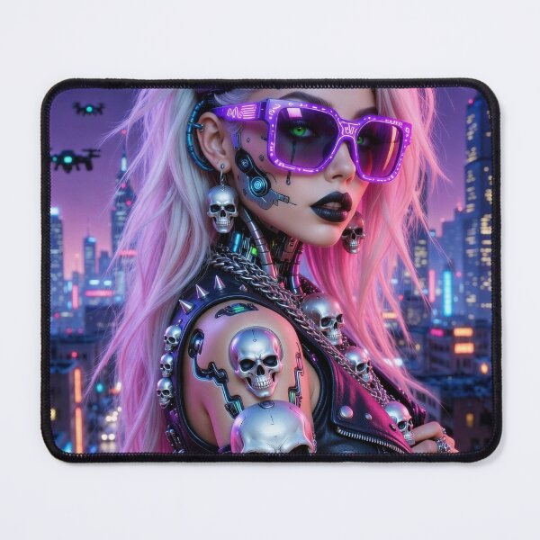 Item preview, Cybo City Punk Rock 8 designed and sold by Paintcave_artstudio.
