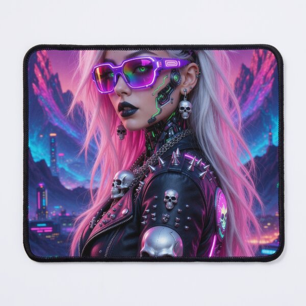 Item preview, Cybo City Punk Rock 9 designed and sold by Paintcave_artstudio.