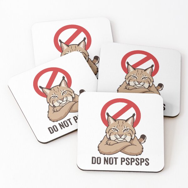 Item preview, Do Not Pspsps The Bobcat Sarcastic Wildlife designed and sold by Petzzz.