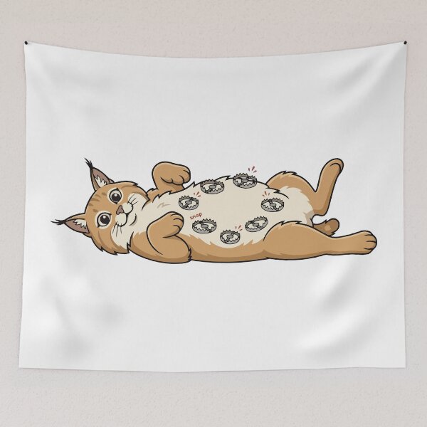 Item preview, Forbidden Pet Danger Belly Bobcat Meme designed and sold by Petzzz.