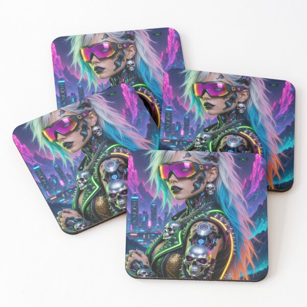 Item preview, Cybo City Punk Rock 10 designed and sold by Paintcave_artstudio.