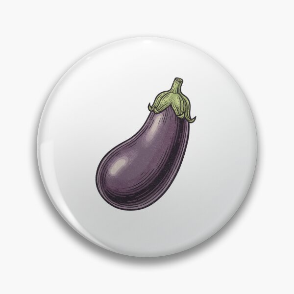 Item preview, Purple Eggplant Lover Cute Vegetable  designed and sold by SOUFIANE1991.