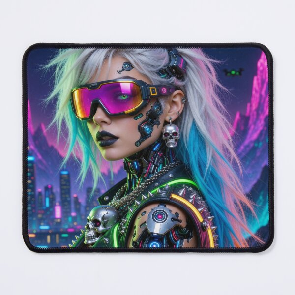 Item preview, Cybo City Punk Rock 10 designed and sold by Paintcave_artstudio.