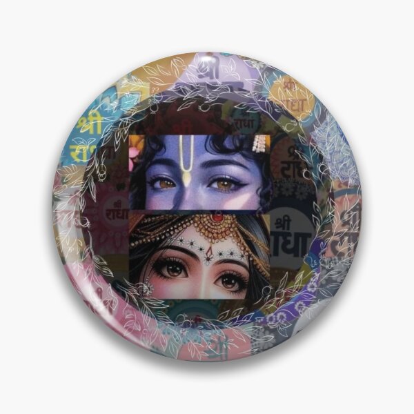 Item preview, Radha Krishna Divine Aesthetic Art designed and sold by PixelVibe Art.
