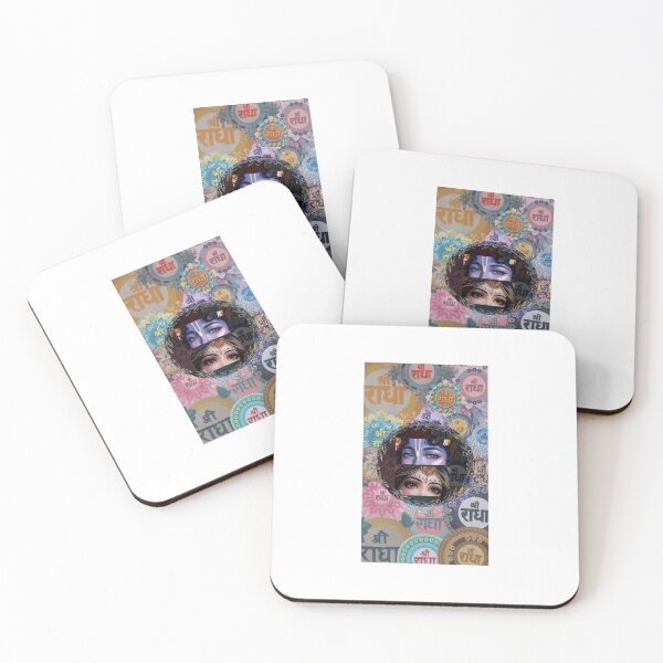 Item preview, Radha Krishna Divine Aesthetic Art designed and sold by PixelVibe Art.