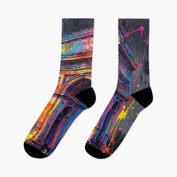 Item preview, Arc de Triomphe – Abstract Colourful Splatter Art designed and sold by Printpix.