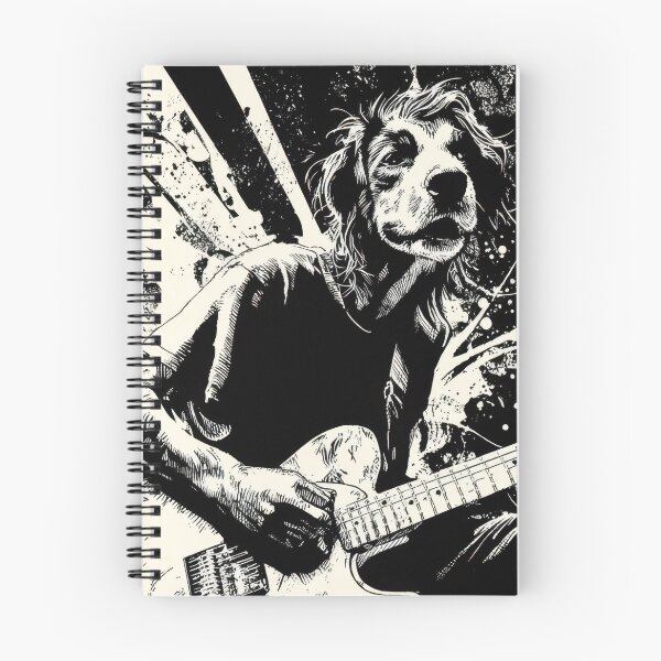 Item preview, Dog jamming on guitar designed and sold by anytka.