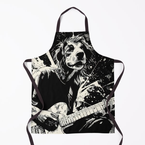 Item preview, Dog jamming on guitar designed and sold by anytka.