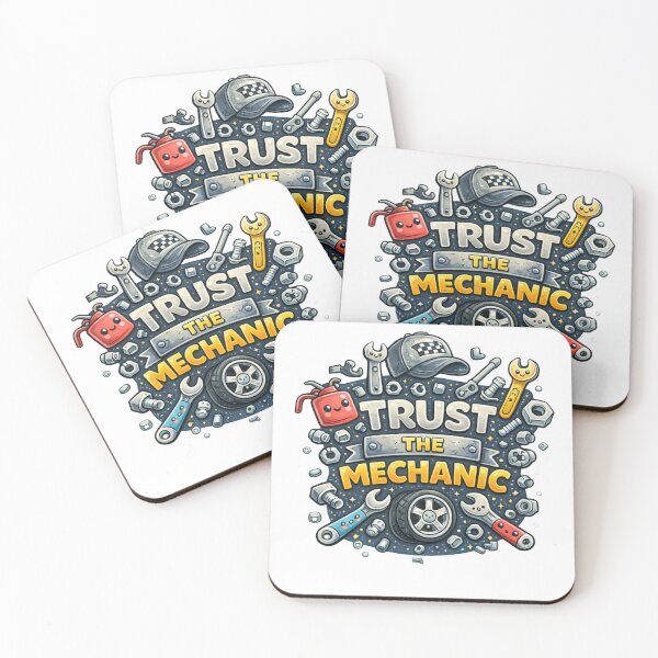 Item preview, Trust The Mechanic Funny Mechanic Design designed and sold by MIArt Studio.