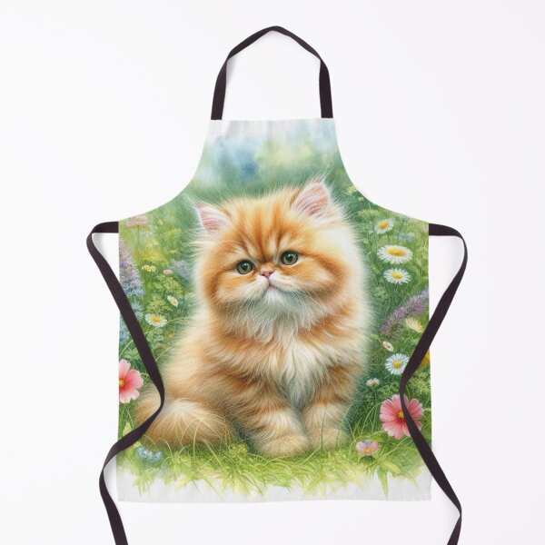 Item preview, Whiskers in the Wildflowers designed and sold by TinCatOutPost.