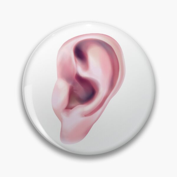 Item preview, Ear – A Detailed Realistic Ear Illustration Art Print designed and sold by Fabulosa Designs.