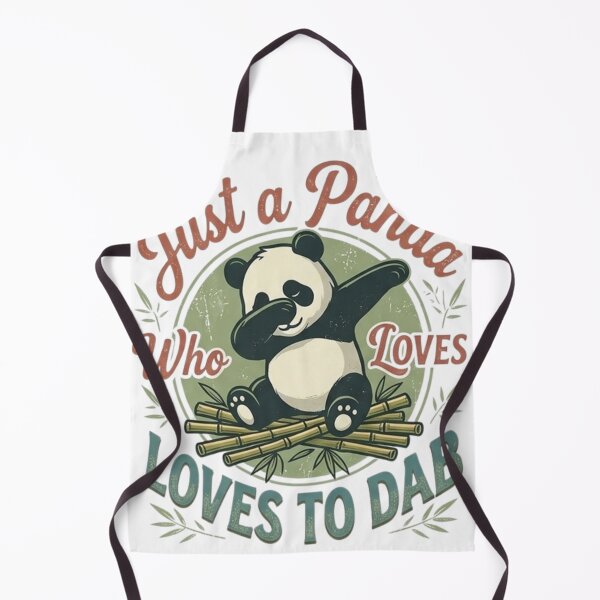 Item preview, Just A Panda Who Loves To Dab Retro Vintage Bamboo Aesthetic designed and sold by Wear Sculpt.