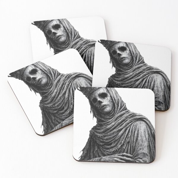 Item preview, The King With No Face – Dark Gothic Horror Medieval King Art designed and sold by Mavriboy.